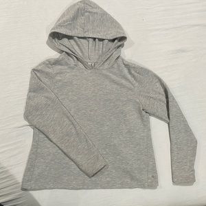 Open Back Hooded Sweatshirt